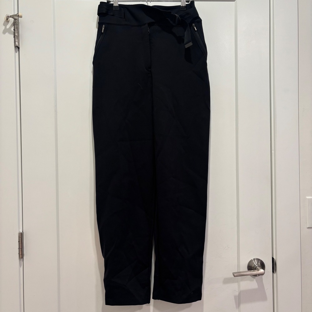 Nike Womens Black High Waisted Utility Belted Cargo Hiking Pants Small